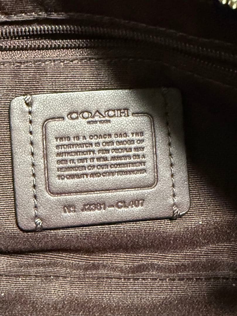 COACH ブラック バッグ