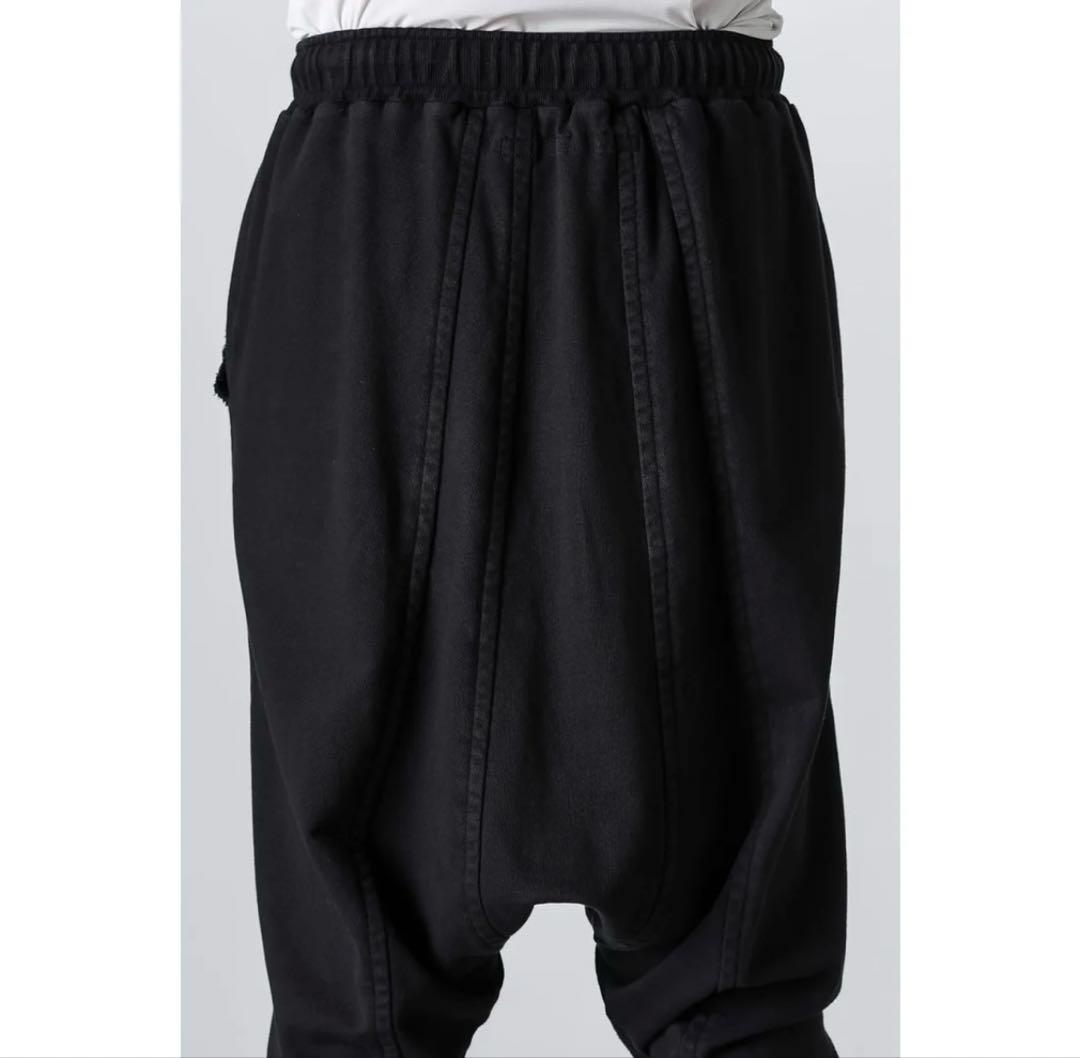 値下げ！超美品！！ユリウス24PREFWコットンスウェットシームドサルエルパンツ