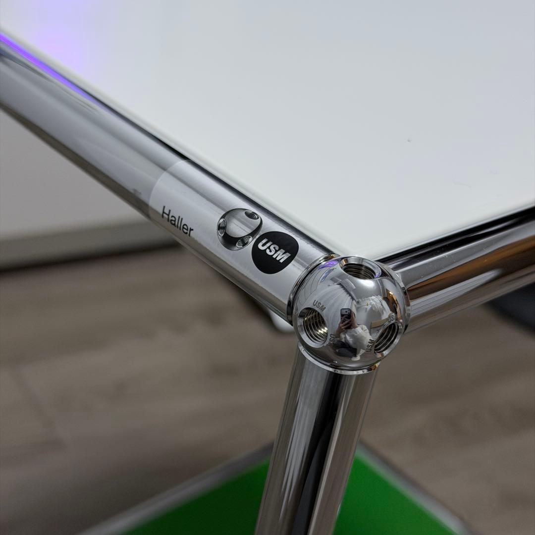 正規品 USMハラー　キャスター付きサイドテーブル ワゴン