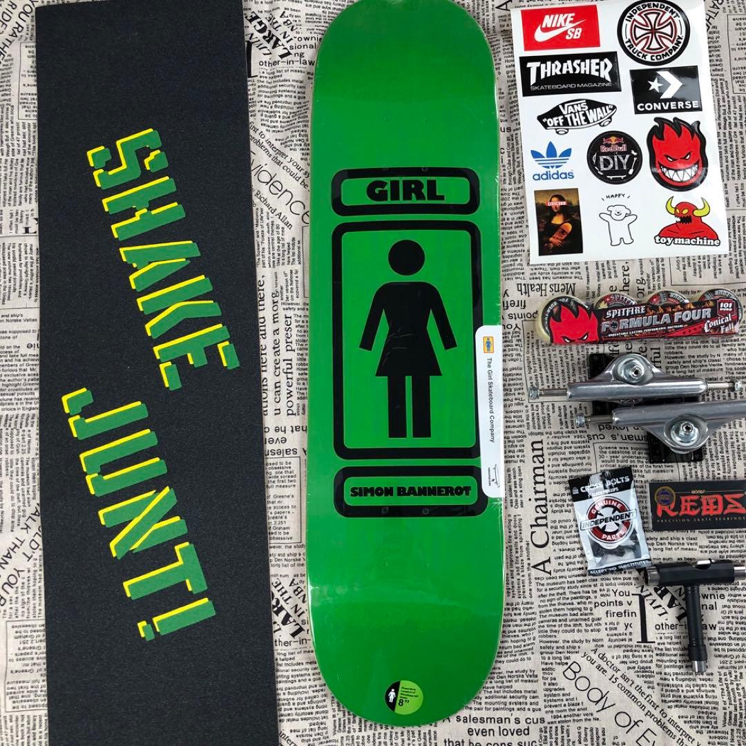 GIRL スケボー デッキデッキ セット 8.0