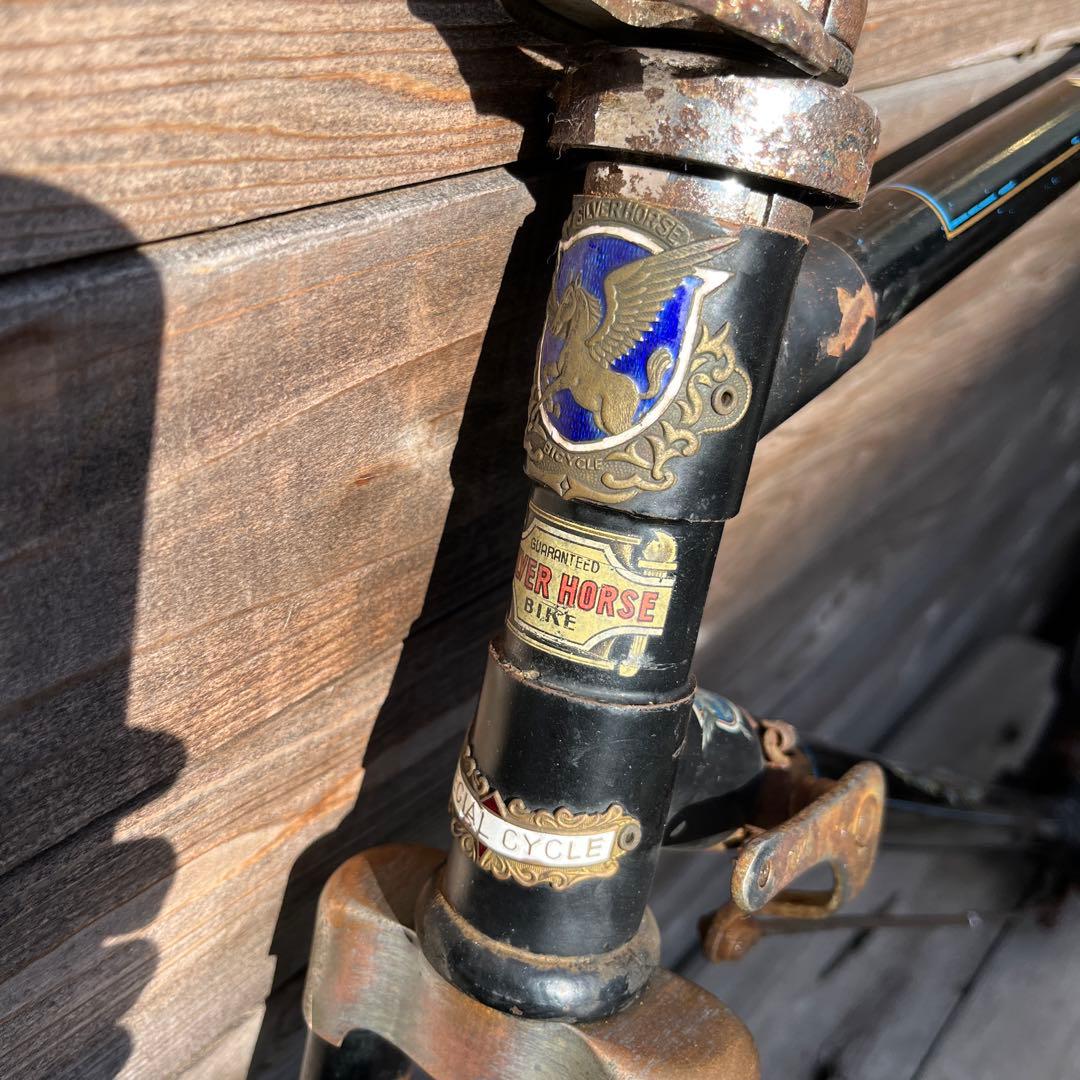 希少！アンティーク自転車フレーム