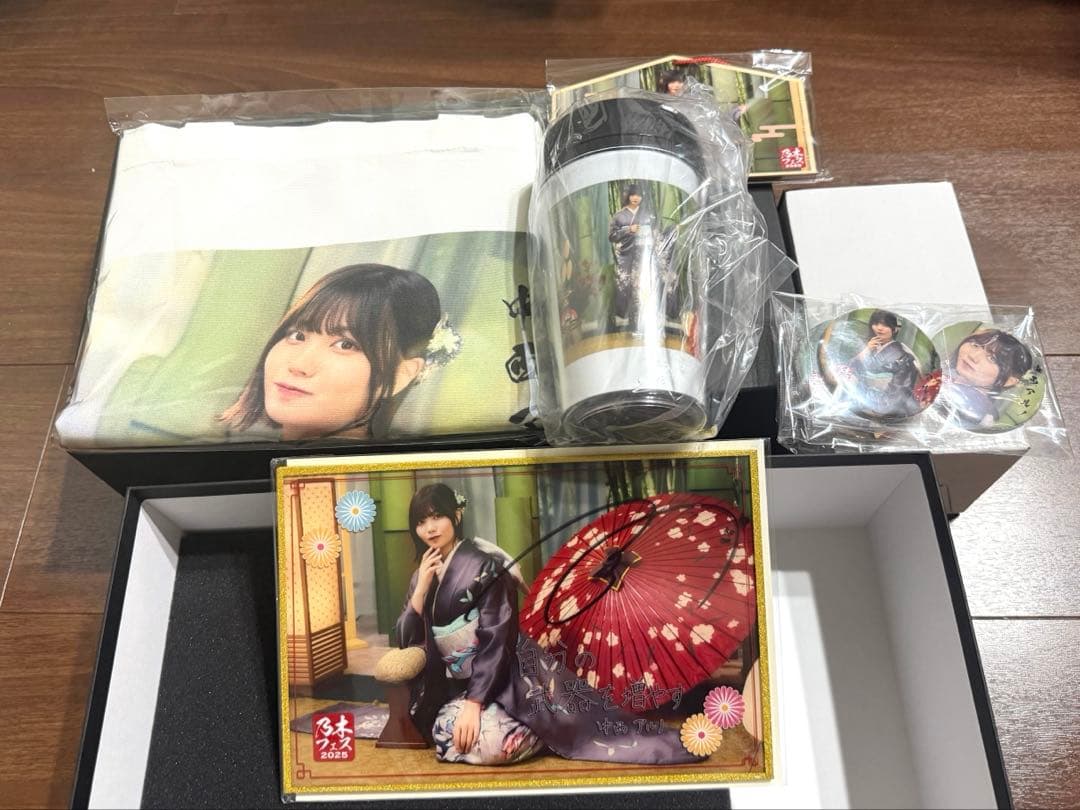 乃木坂46 乃木フェス　推しメンセット　上位特典　中西アルノ　直筆サイン入り