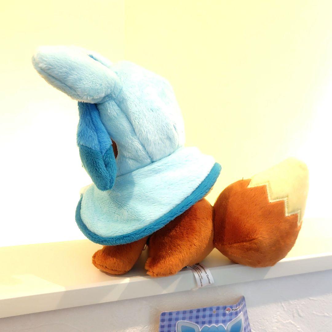 ポケモン グレイシアのポンチョを着たイーブイ ぬいぐるみ グレイシア イーブイ