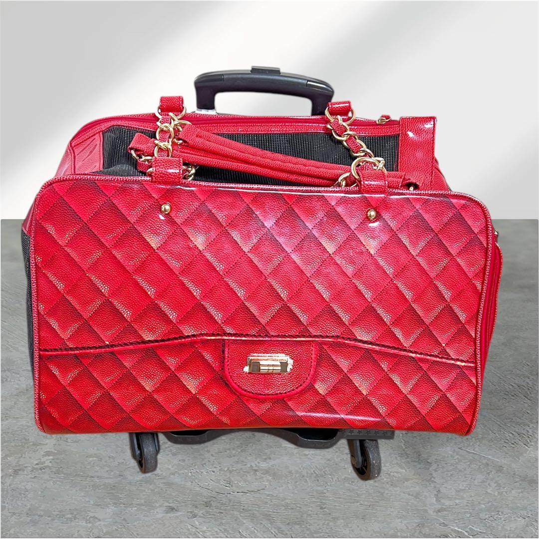 ペットキャリーバッグ　キャスター付き　完売品