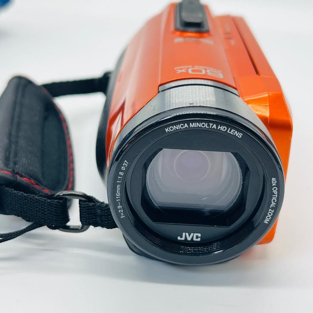 JVC ビデオカメラ Everio R Wi-Fi オレンジ GZ-RX600