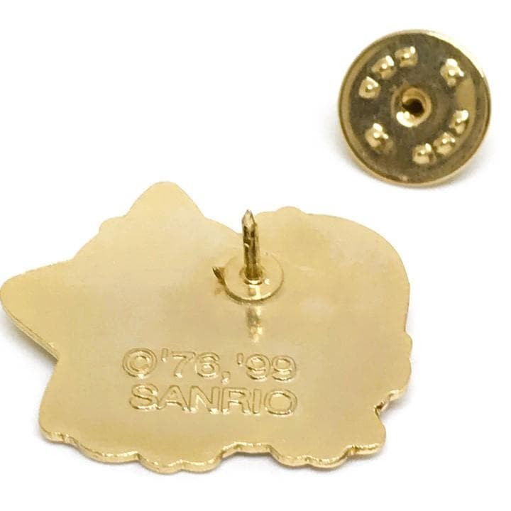 キキララ レトロ ピンバッジ 未使用 1999年 ピンズ リトルツインスターズ