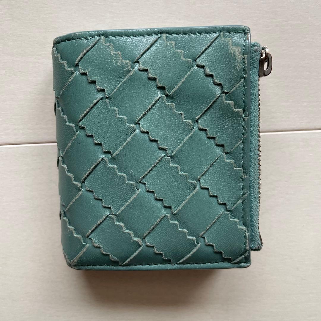 【ボッティガ】３つ折り財布　箱あり　保存袋あり