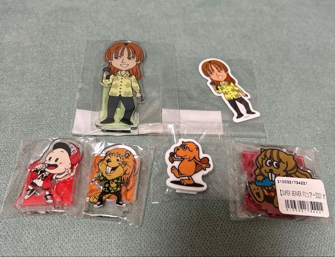 ビーバー ぶーやん アクスタ