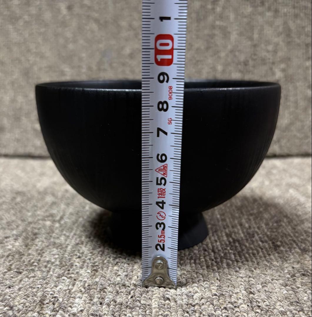 森下綾 椀 幾何学模様 天然木 漆