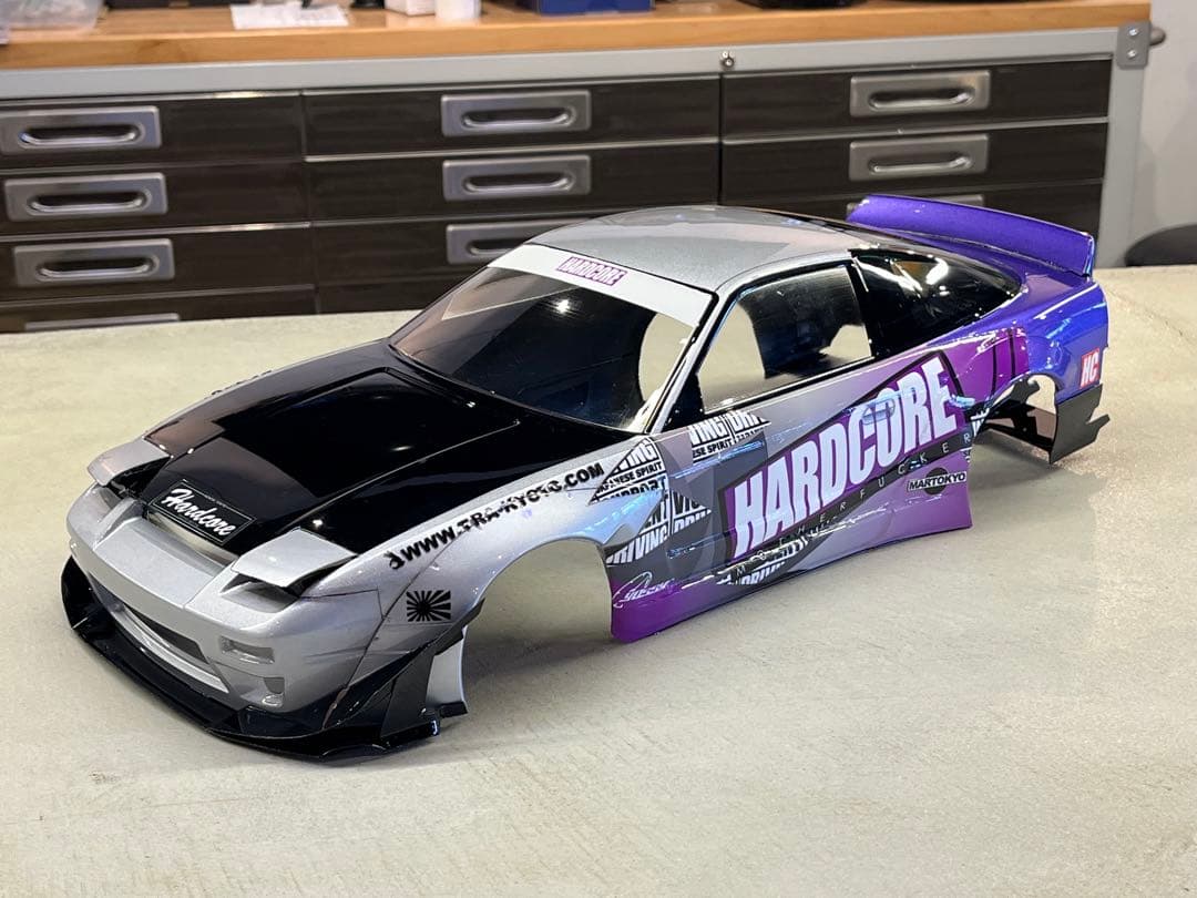 アディクション・ABCホビー「180SX ロケットバニー V2」1/10