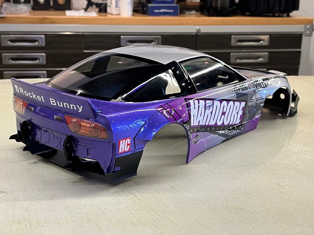 アディクション・ABCホビー「180SX ロケットバニー V2」1/10