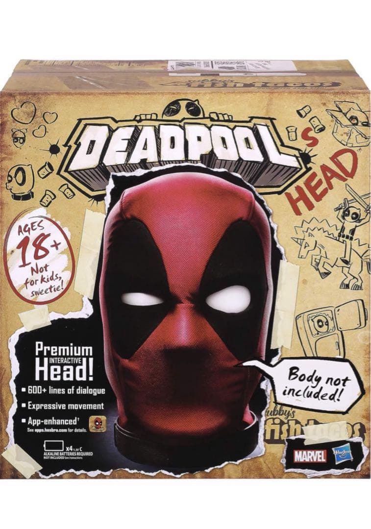 う*り様 デッドプール　ヘッド deadpool head