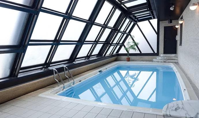 例のプール　フィギュア用ジオラマ　1/12