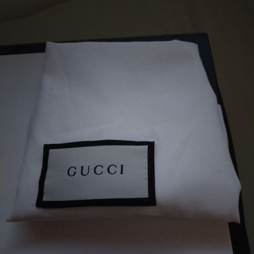 グッチ　GG　マーモント　デニム　チェーンショルダーバッグ