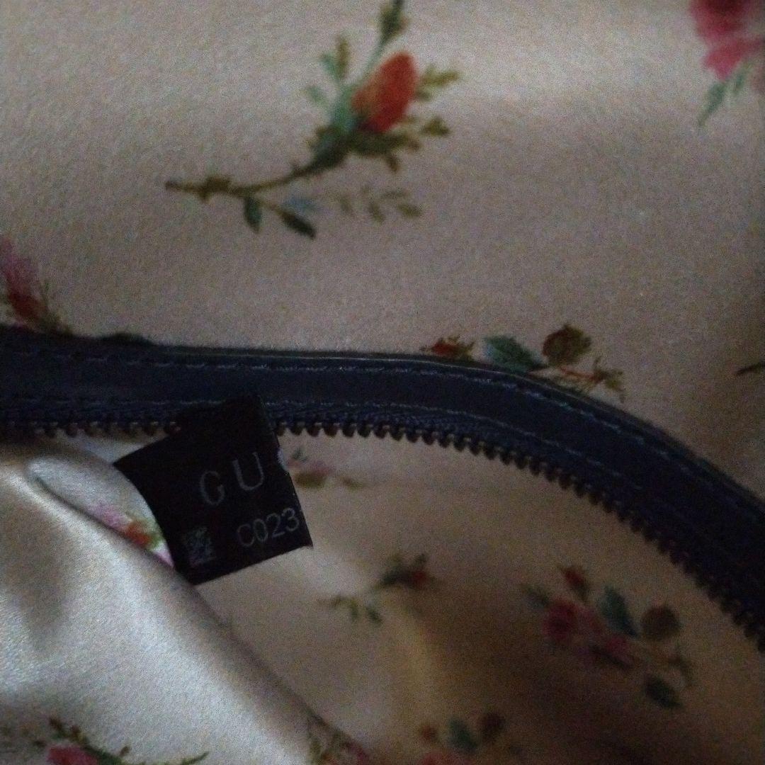 グッチ　GG　マーモント　デニム　チェーンショルダーバッグ