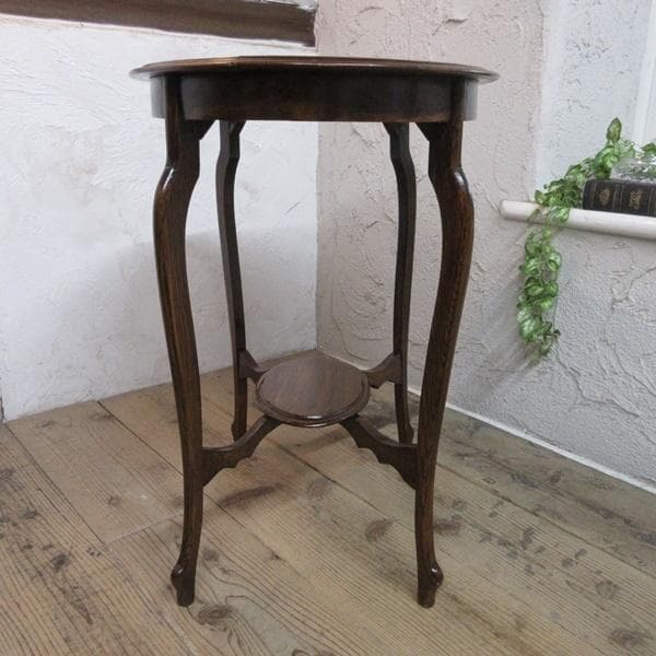 イギリス アンティーク 家具 サイドテーブル オケージョナル 英国 6673c