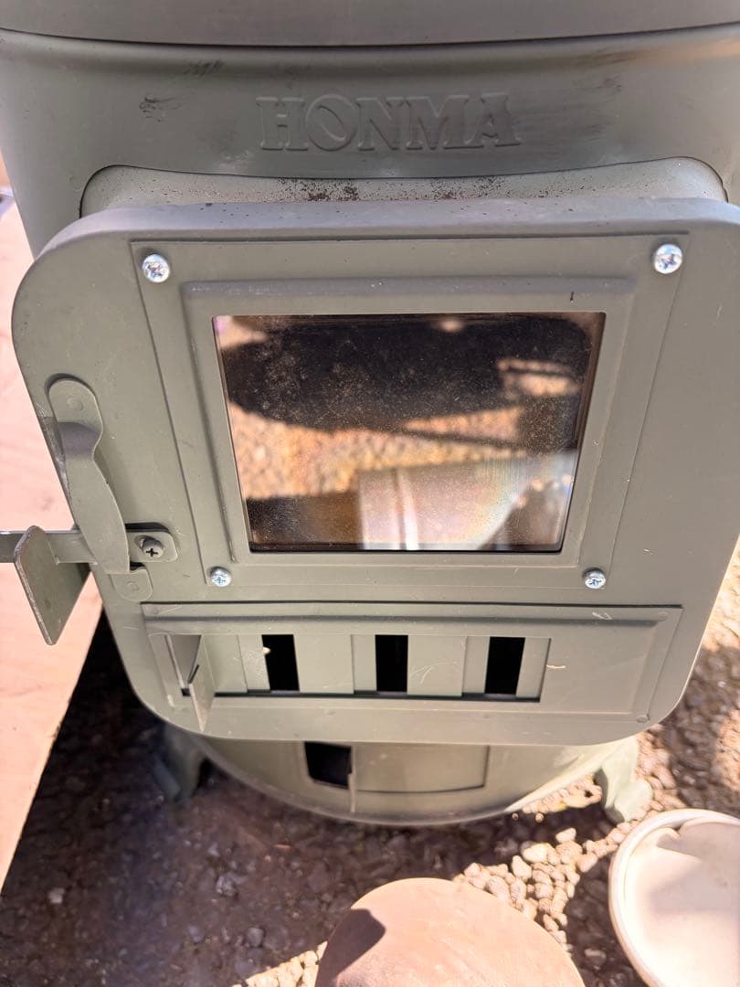 ホンマ製作所　クッキングストーブ　薪ストーブ　ミリタリーグリーン