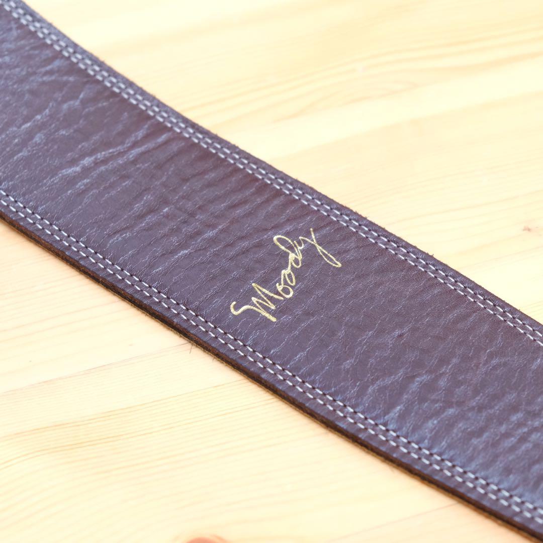 ギター Moody Straps L&L 2.5\" STD Brown / Cream