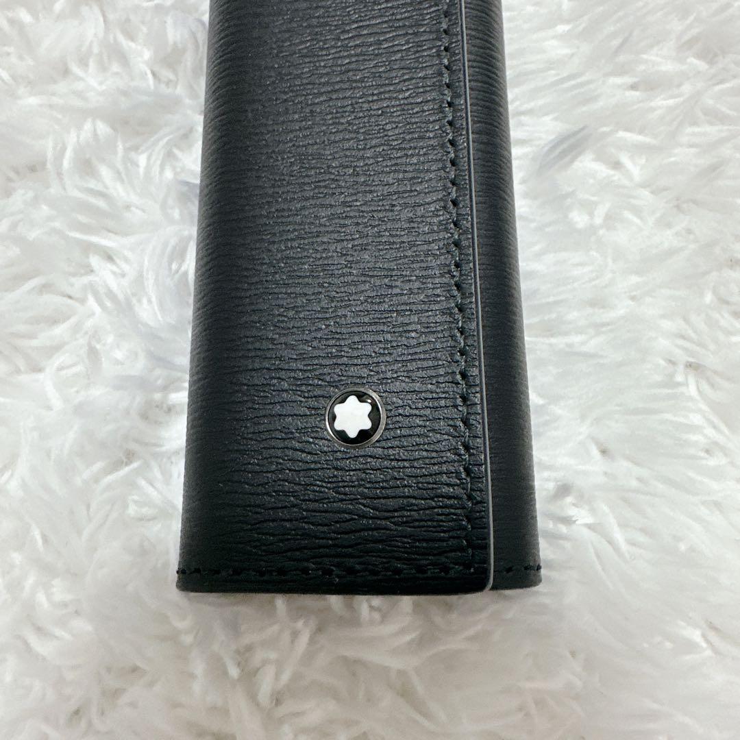 極美品 モンブラン ペンケース ペンポーチ 1本用 ブラック