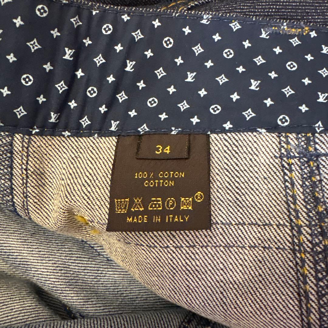 ルイヴィトン❣️未着用ダークデニム タイトスカート34