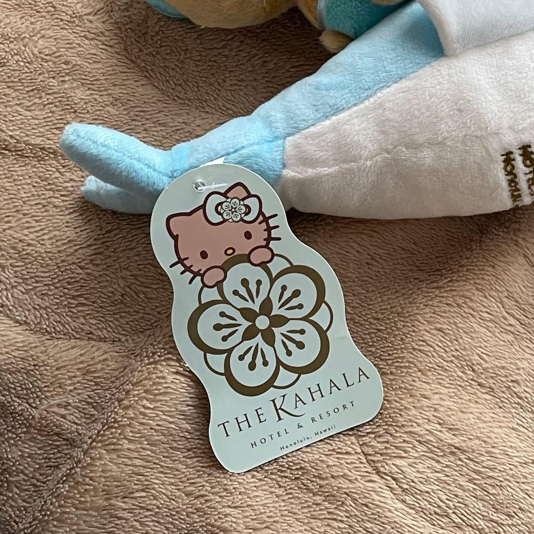 ハローキティ カハラ限定ぬいぐるみセットタグ付き