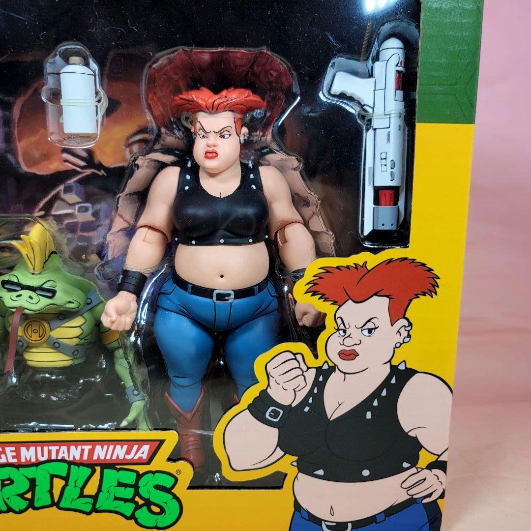 【NECA】新品 正規品 TMNT グラント＆ジャージー レッド タートルズ