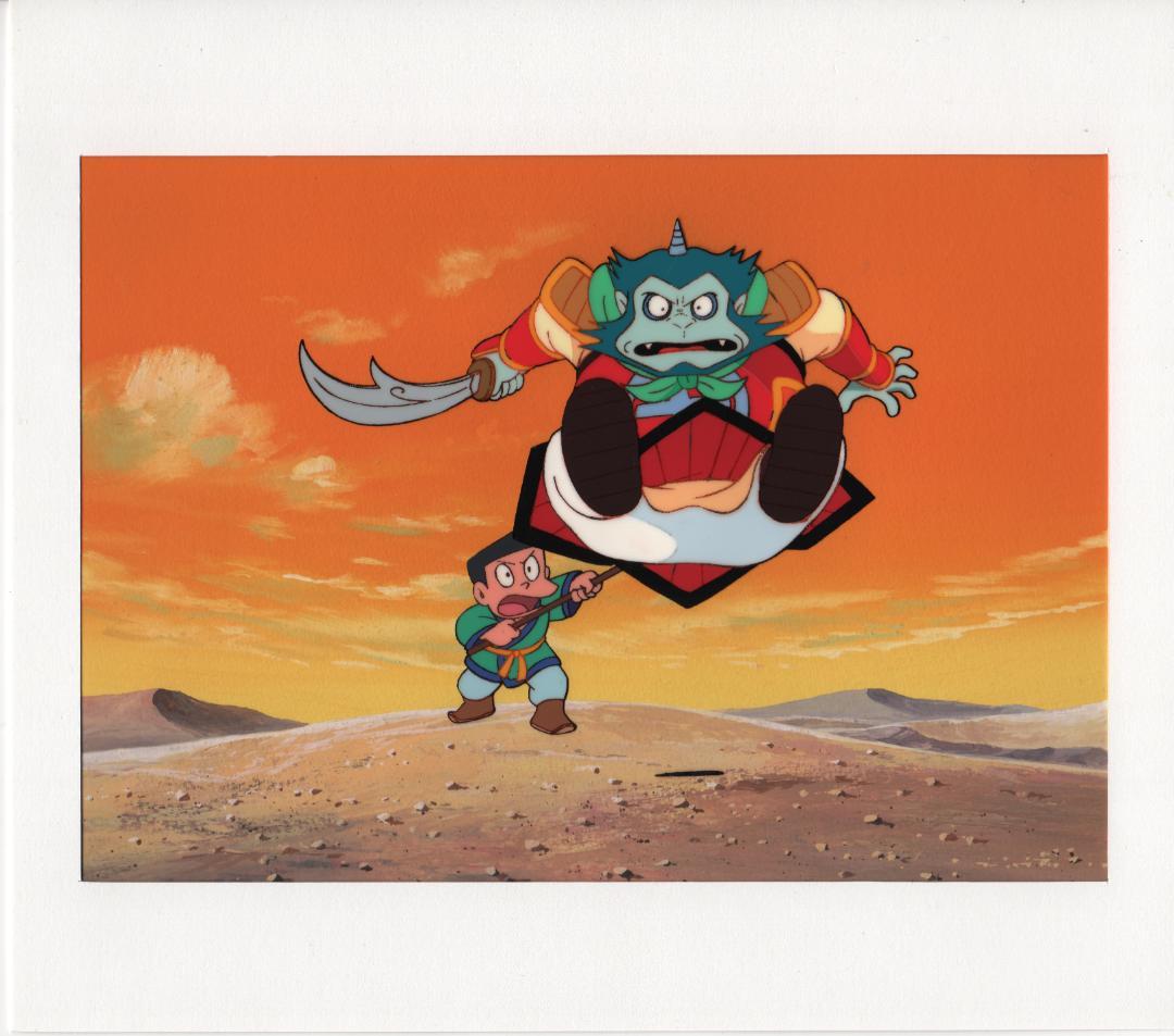 ドラえもん劇場版セル画背景付き額縁入り