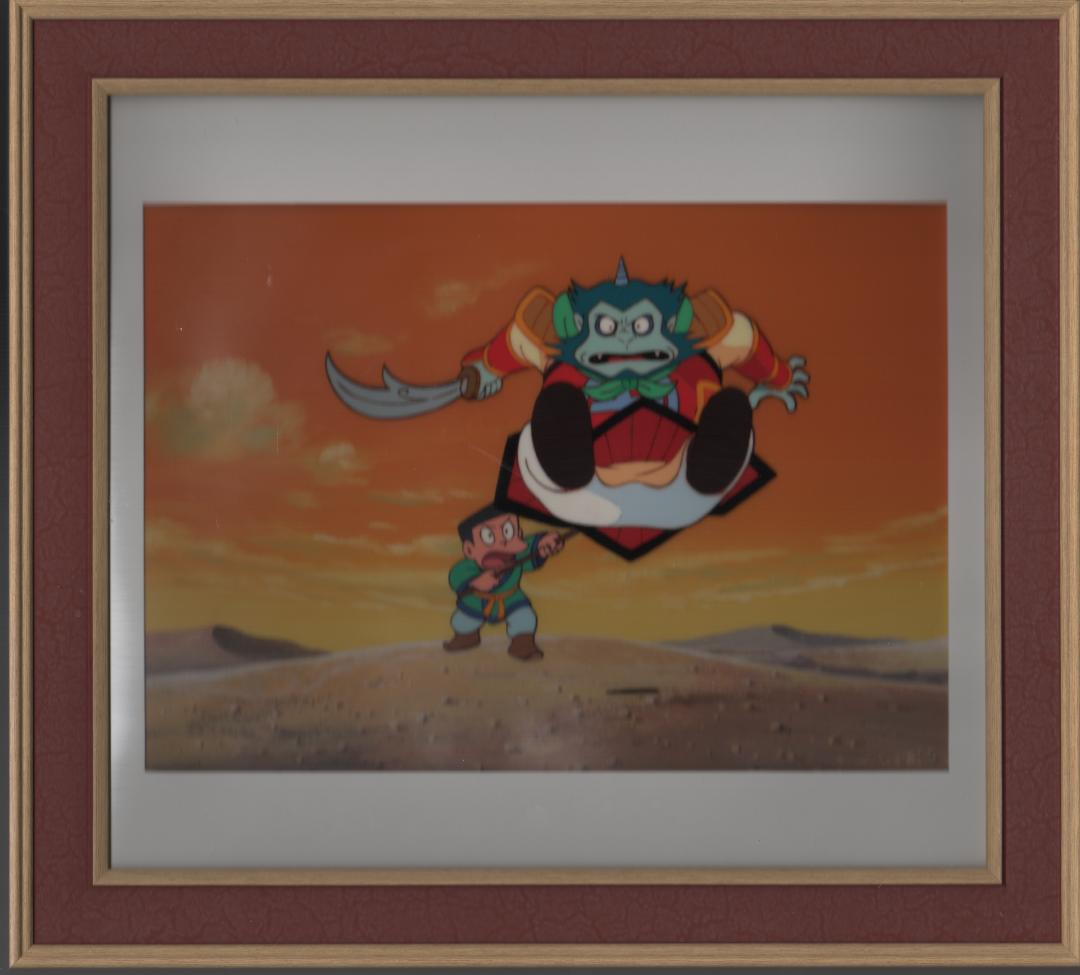 ドラえもん劇場版セル画背景付き額縁入り
