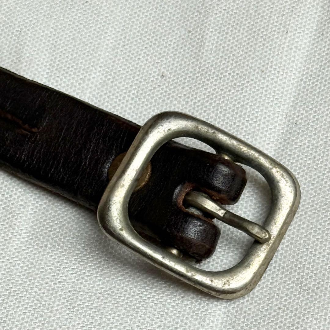 未使用 アルソマーズ ×スティーブンソンオーバーオール レザーブレス 革 HTC