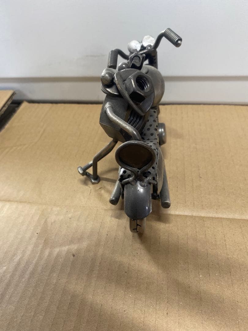 金属製バイクミニチュアアート3点セット