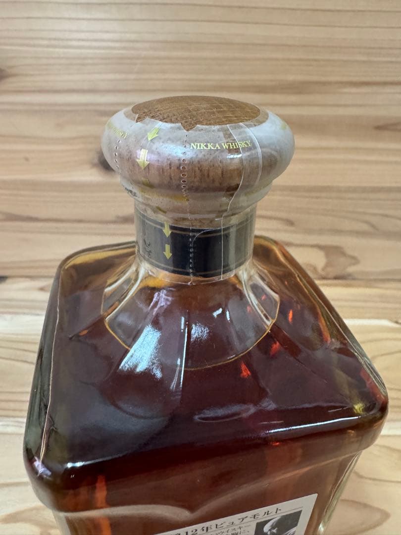 NIKKA 竹鶴 12年 ピュアモルト 660ml ニッカ 角瓶　未開栓