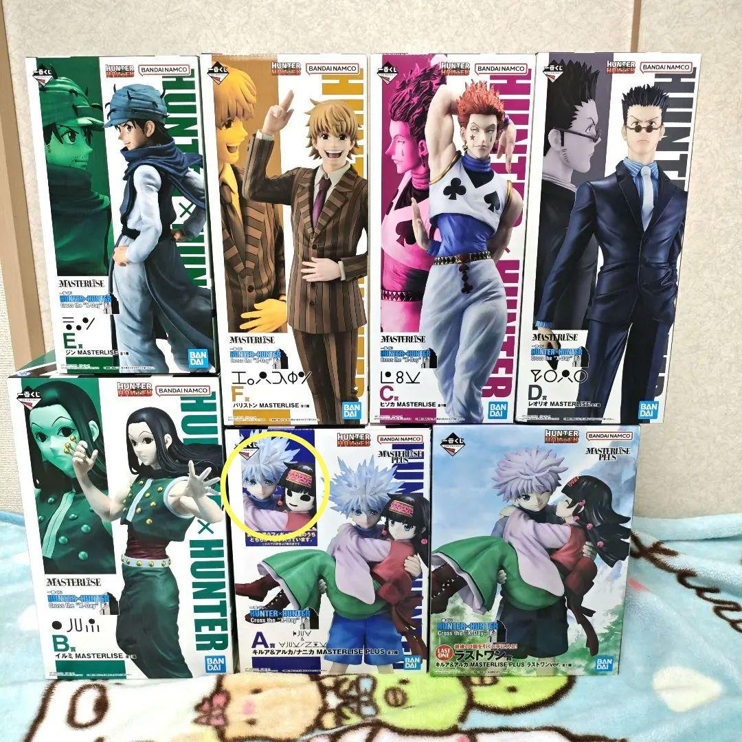 セミコンプ　フィギュア　ハンターハンター　一番くじ　ラストワン　ABCDEF