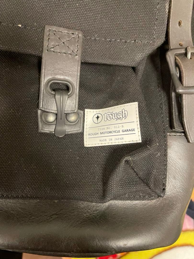 ラフモーターサイクルガレージ　ツールバック　サイドバック　ハーレー　チョッパー