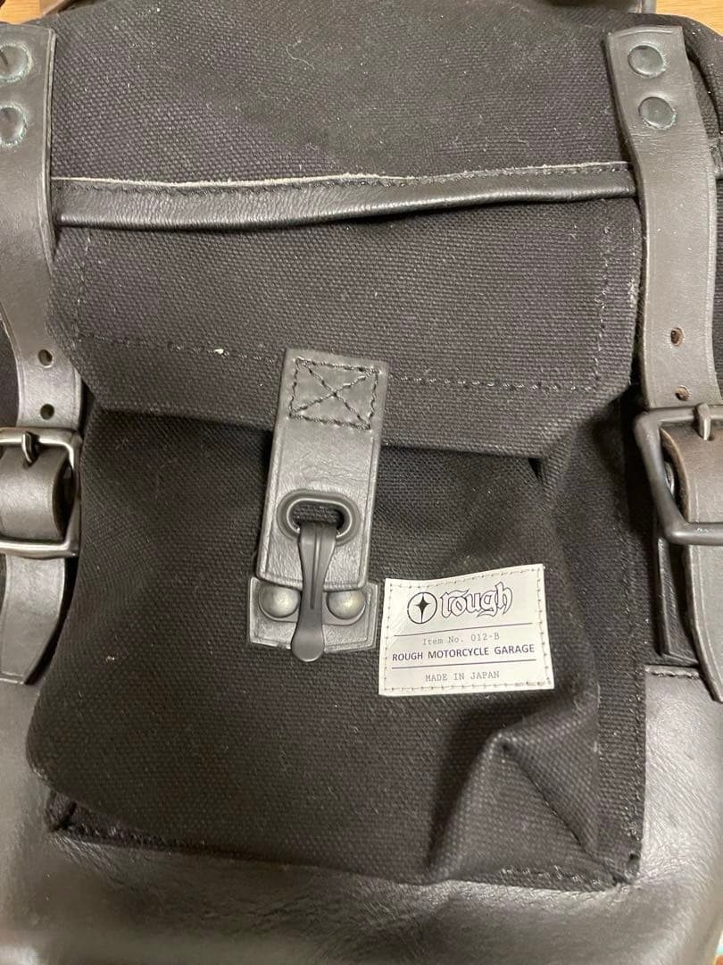 ラフモーターサイクルガレージ　ツールバック　サイドバック　ハーレー　チョッパー