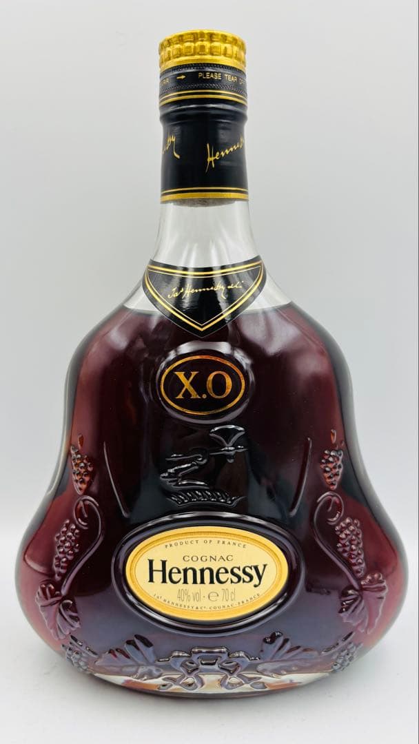 ヘネシー XO クリアボトル 700ml 40度 ブランデー 黒金キャップ