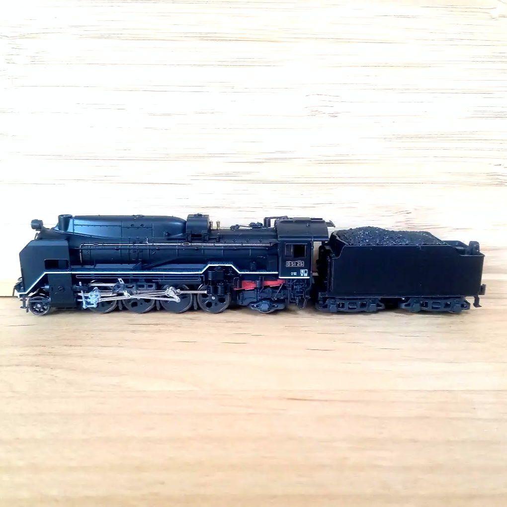KATO 京都駅店特製品 D51形25号機 重油タンク付 福知山機関区