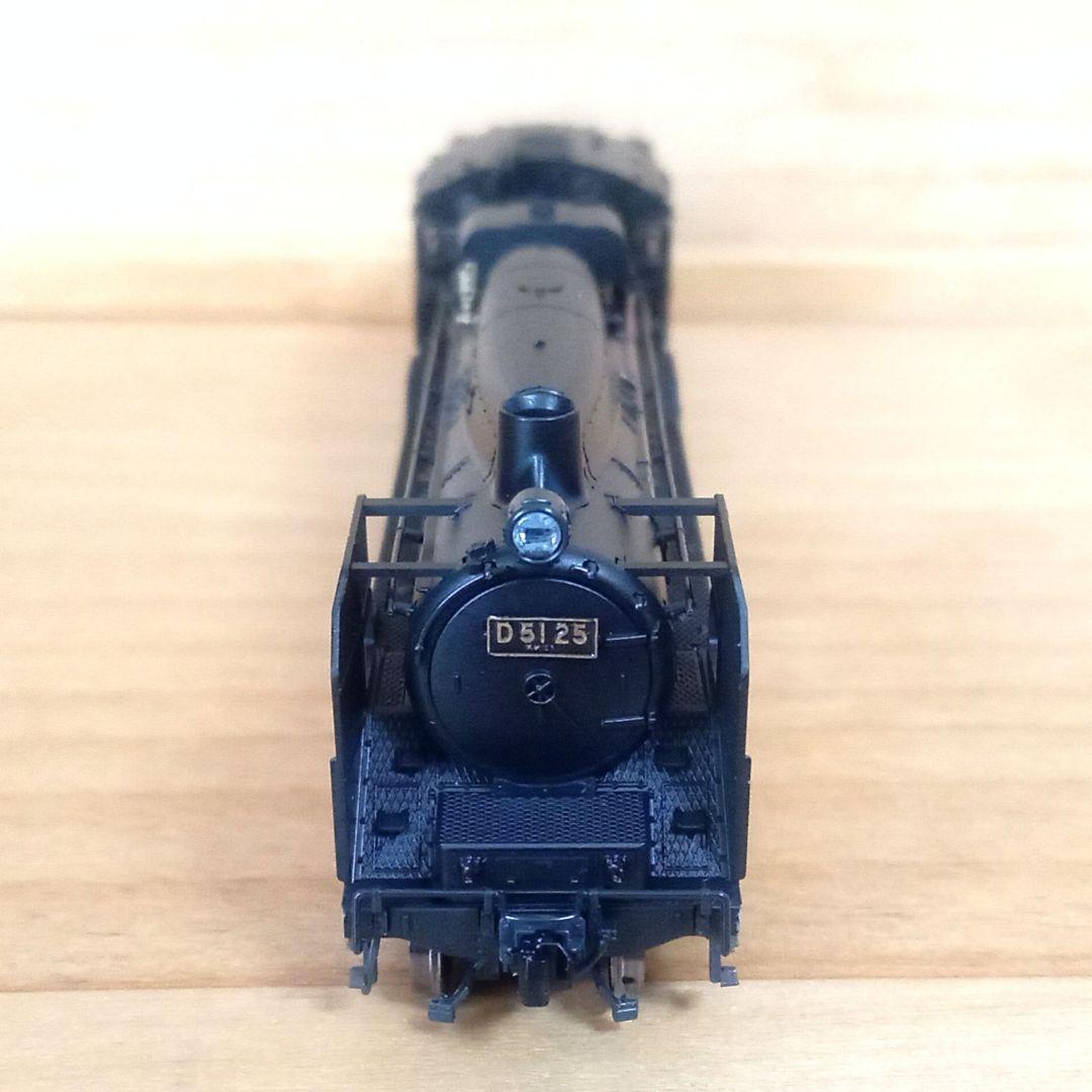 KATO 京都駅店特製品 D51形25号機 重油タンク付 福知山機関区