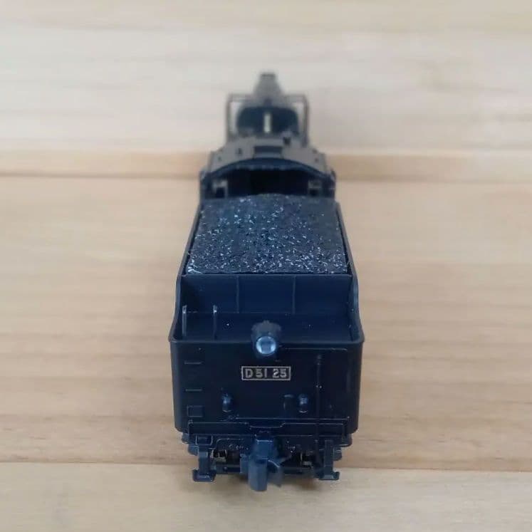 KATO 京都駅店特製品 D51形25号機 重油タンク付 福知山機関区
