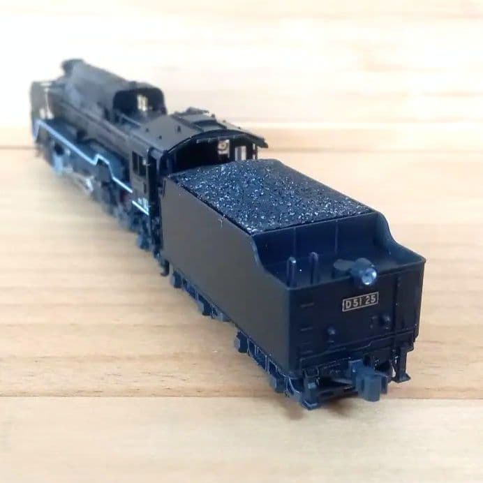 KATO 京都駅店特製品 D51形25号機 重油タンク付 福知山機関区