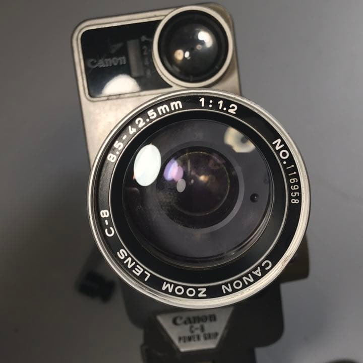 Canon cinezoom512 ダブルエイトフィルム用のシネカメラ