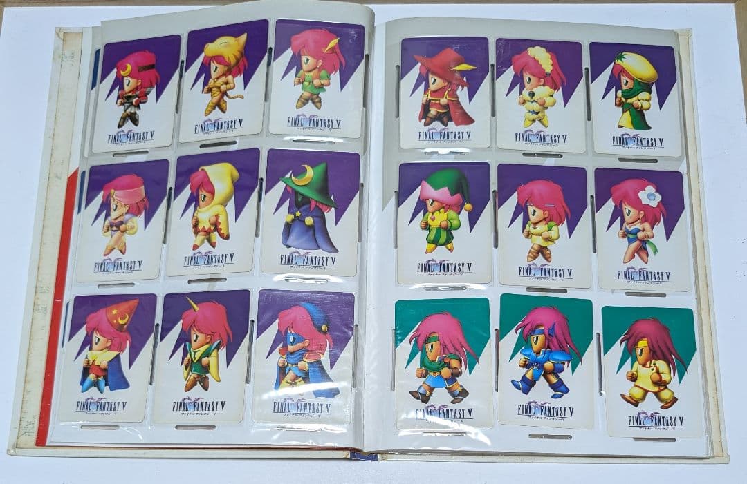 ファイナルファンタジー5　カードコレクション　コンプセット