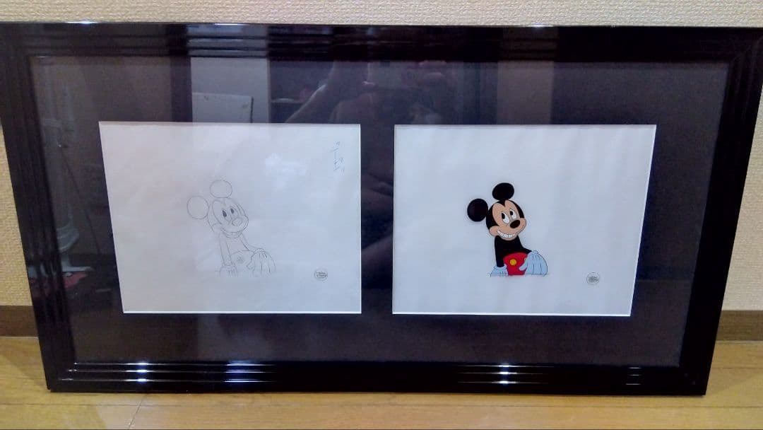 ディズニー　セル画　ミッキーマウス　原画