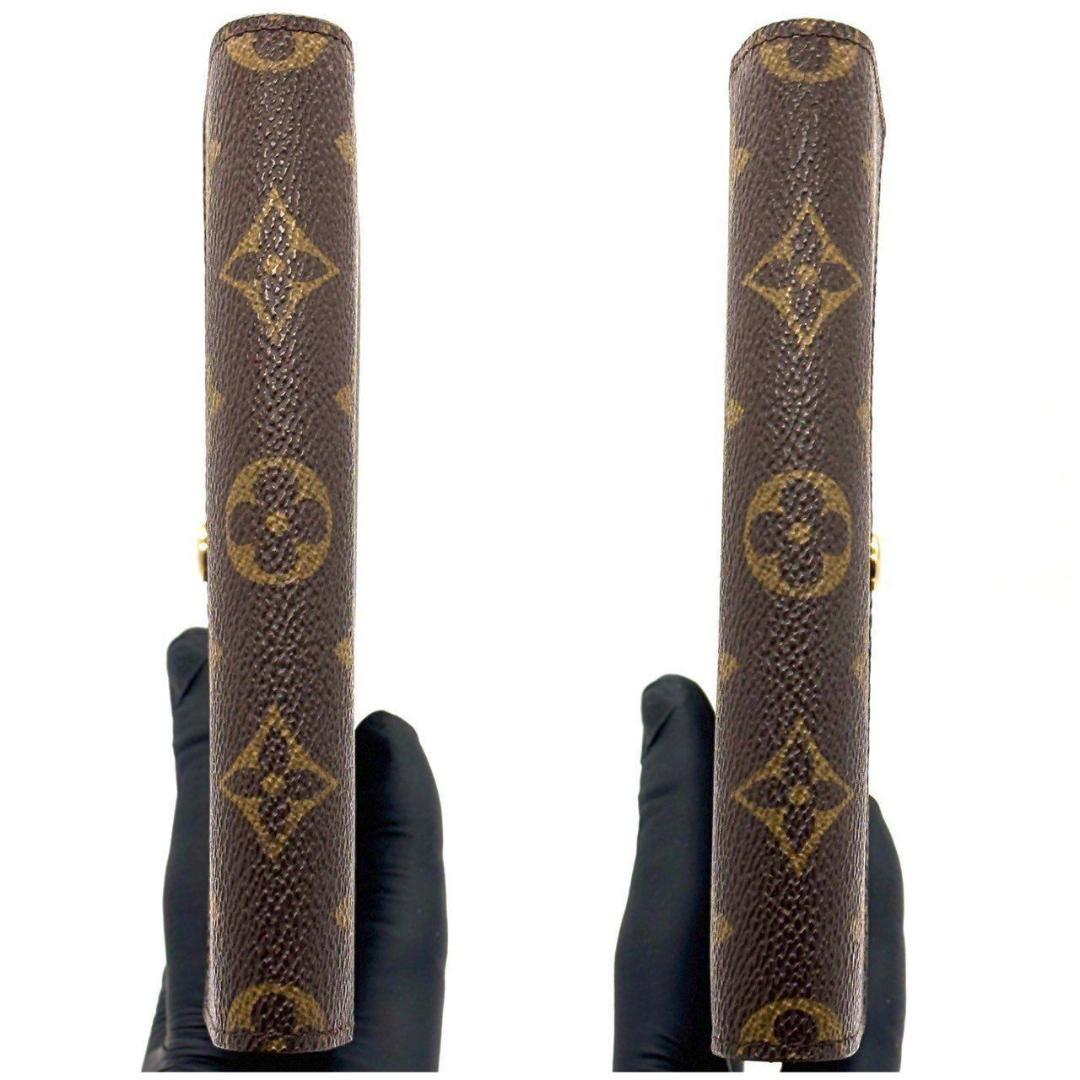 ルイヴィトン　三つ折り財布 モノグラム エテュイパピエ パスポート収納可