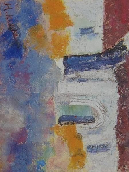 檜原和子、AUTOMNE Ⅱ、希少画集画、新品額装付、状態良好