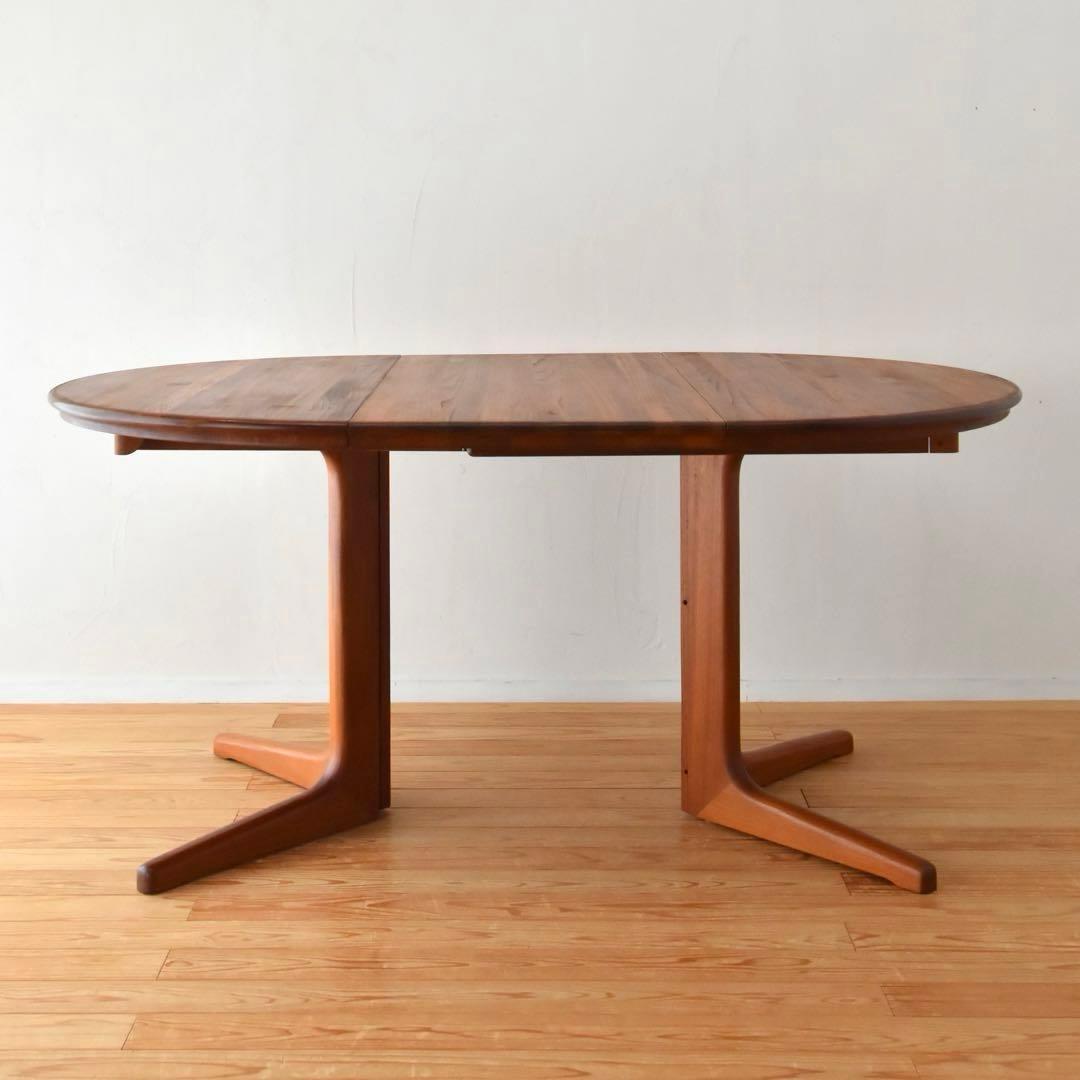 D-SCAN エクステンションテーブル　丸テーブル　チーク