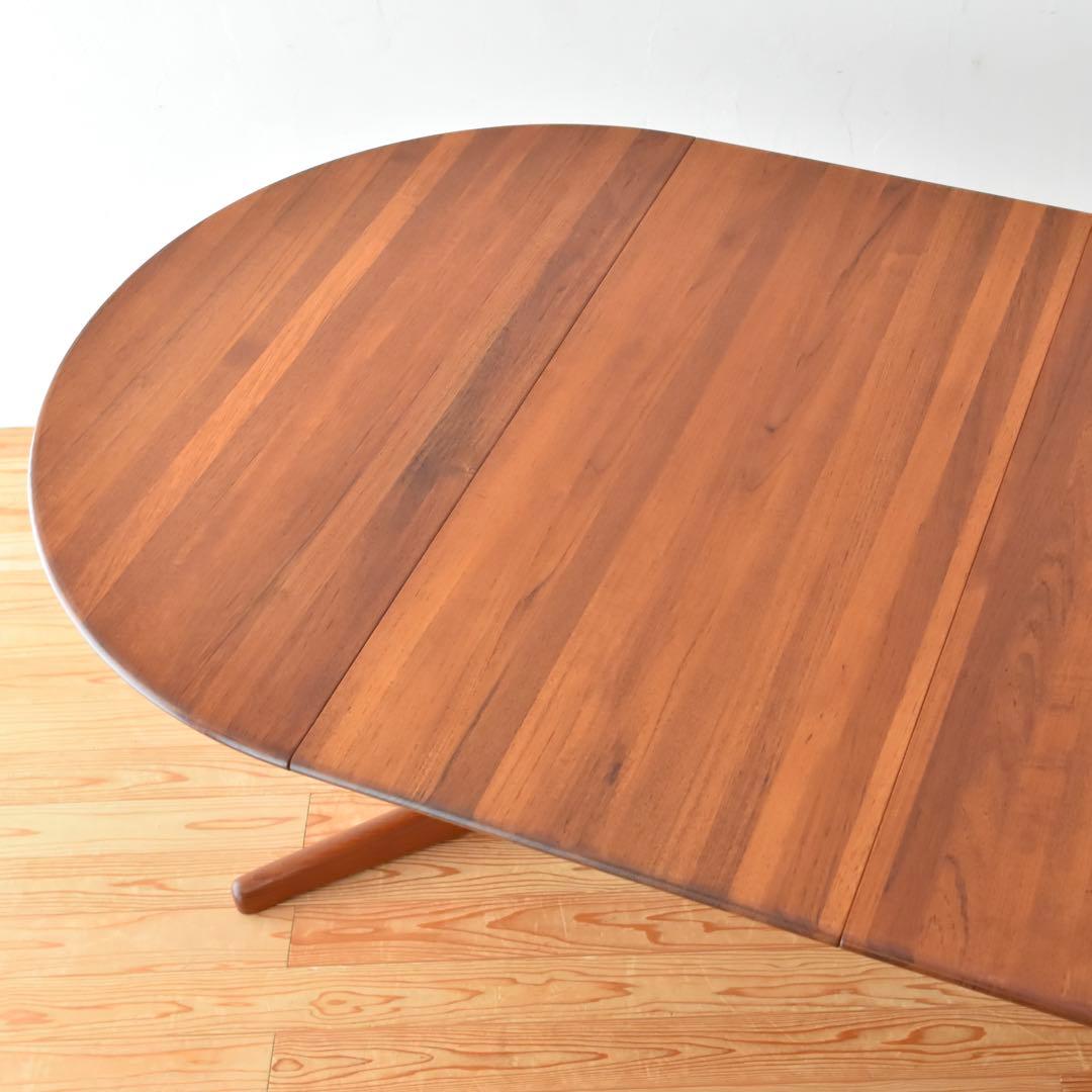 D-SCAN エクステンションテーブル　丸テーブル　チーク