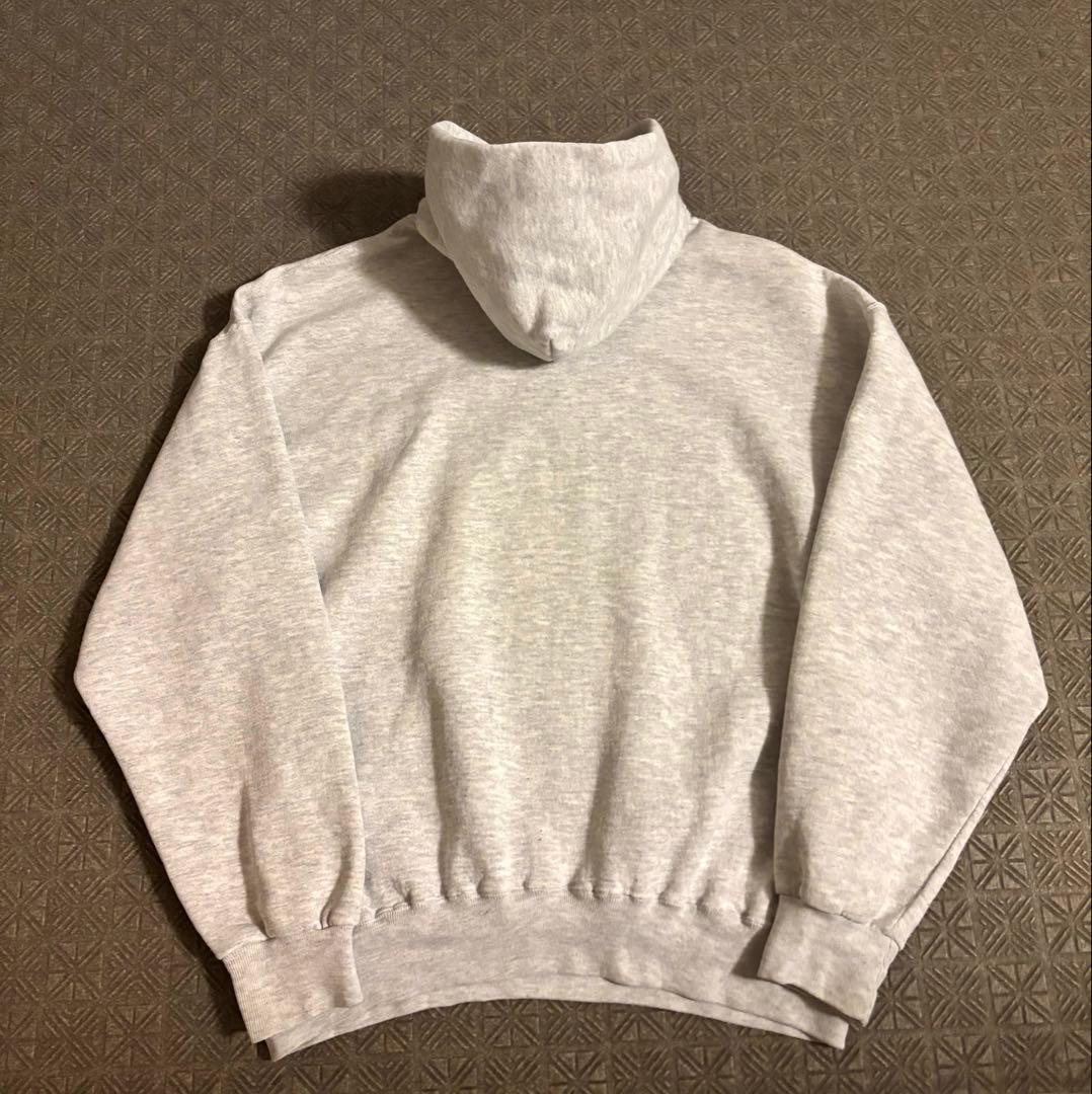 90s ラッセル パーカー USA製 グレー 無地 XL サイズ◎