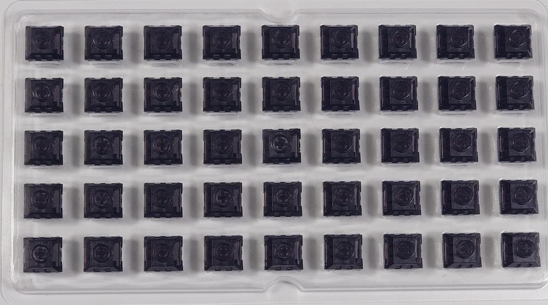 HHKB Studio リニア・キースイッチ(黒／ブラック) ×45個セット