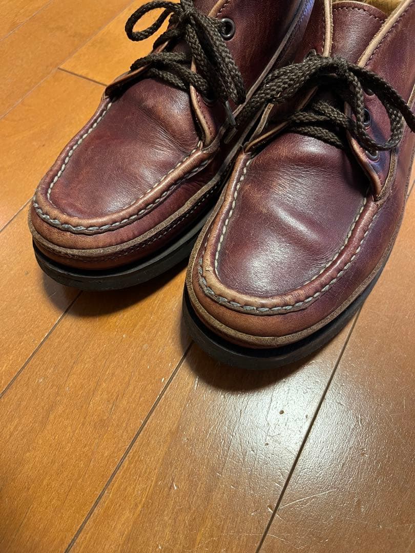 Russell Moccasin バーガンディー 7D