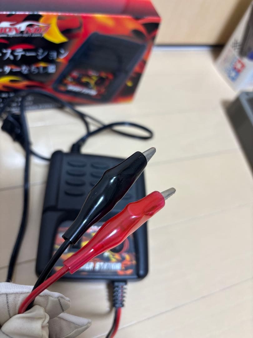 ミニ四駆　セッティング道具一式(充電器　モーターならし器　スピードチェッカー)